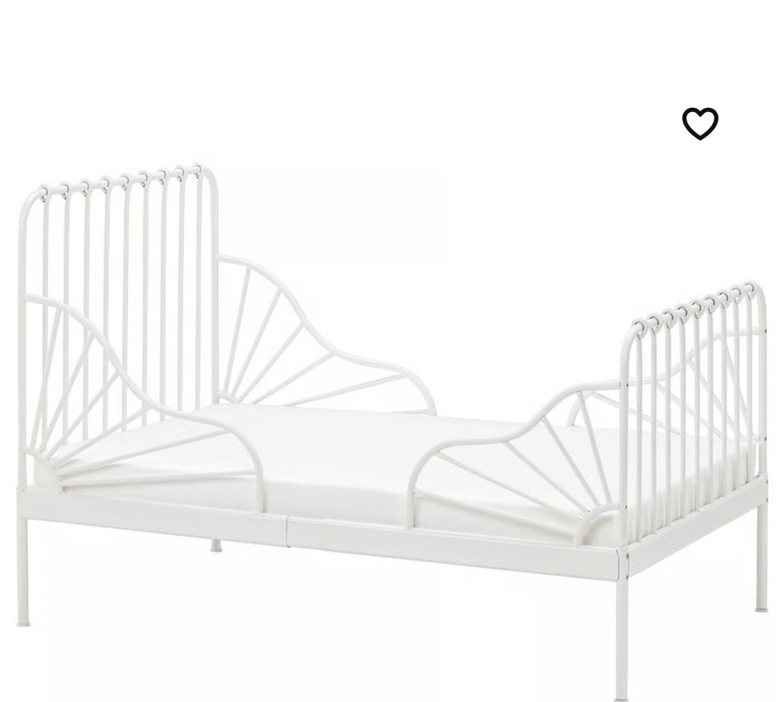Ikea kids toddler to twin bed frame