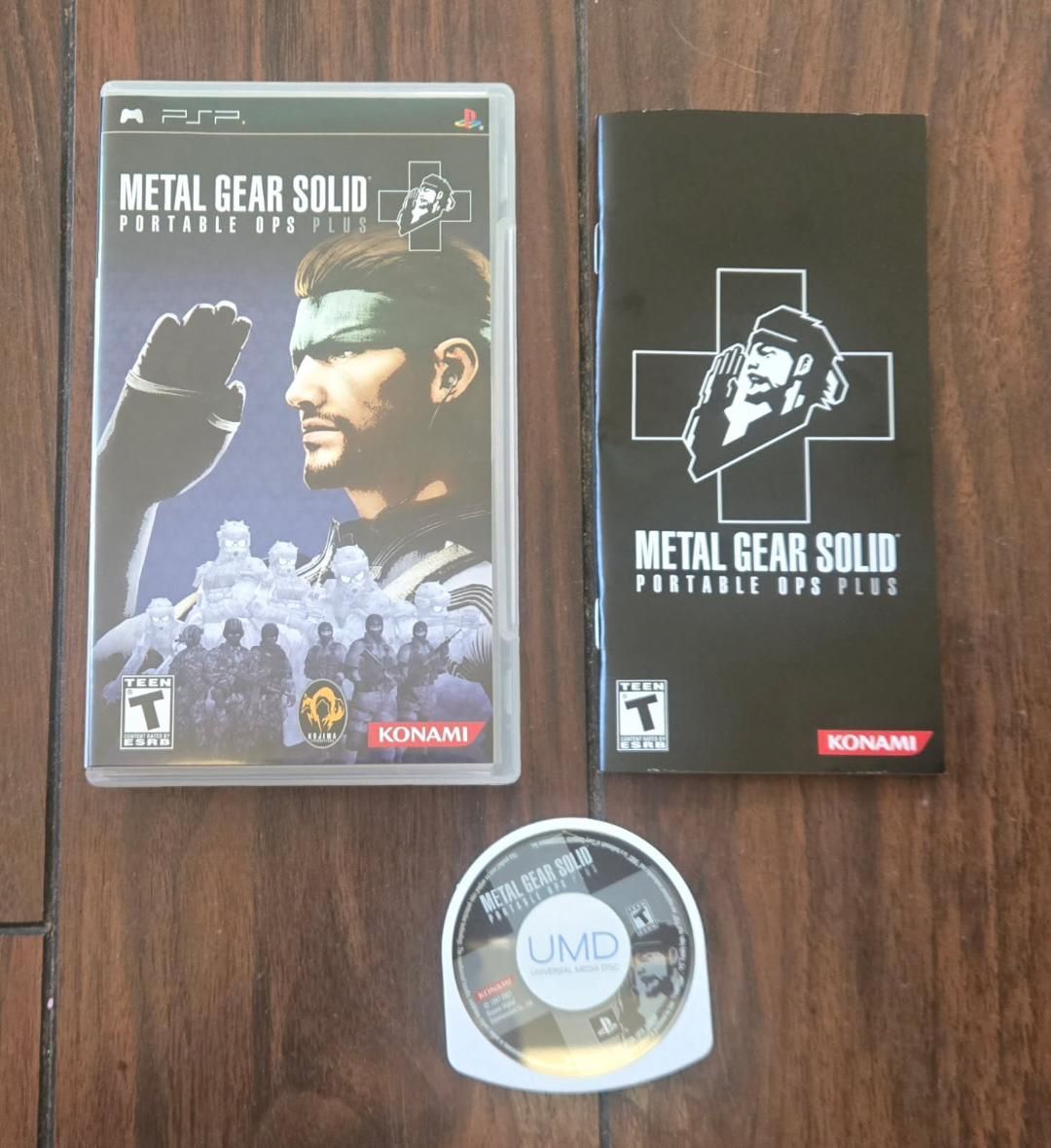 Metal Gear Solid Portable Ops Plus for Psp! trades considered!