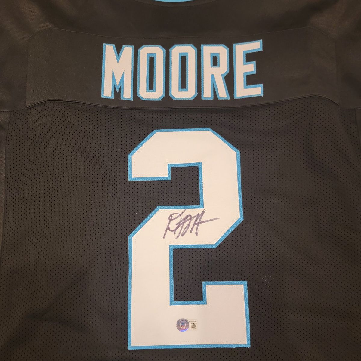 DJ Moore Autographed Football Jersey