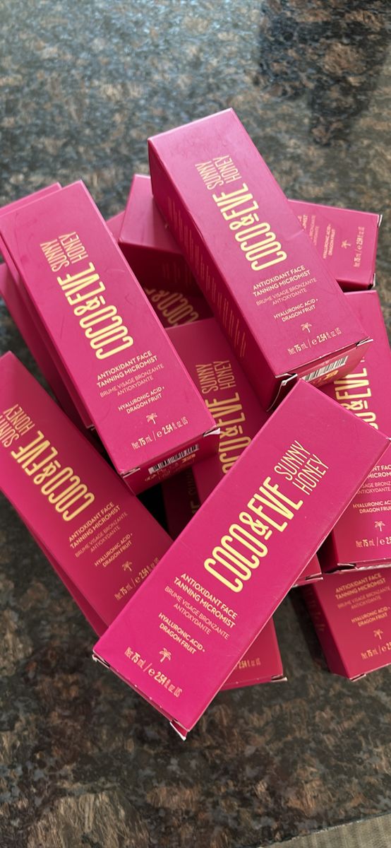 Coco & Eve Sunny Tanning Micromist New in Box/ $18 EACH