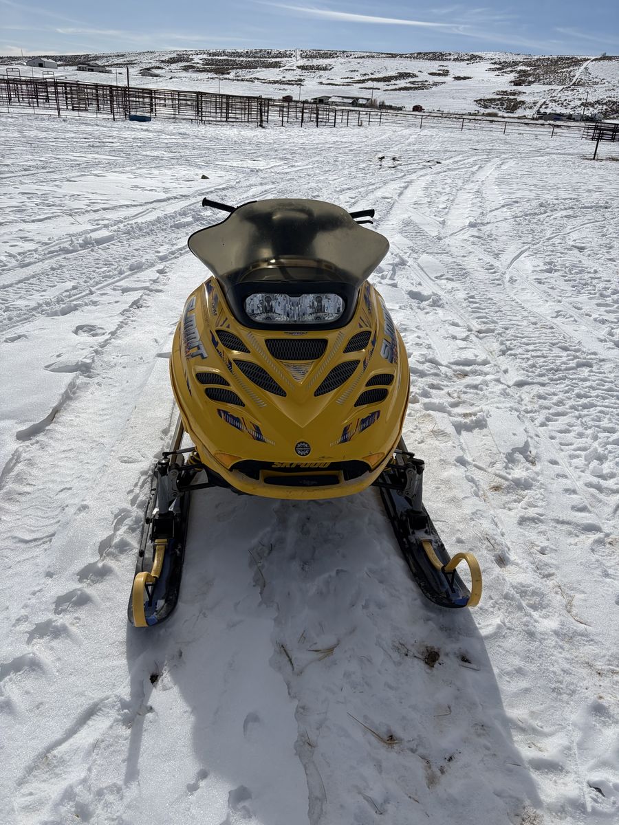 Ski-Doo Summit 700 and 800 .  Used ready for snow