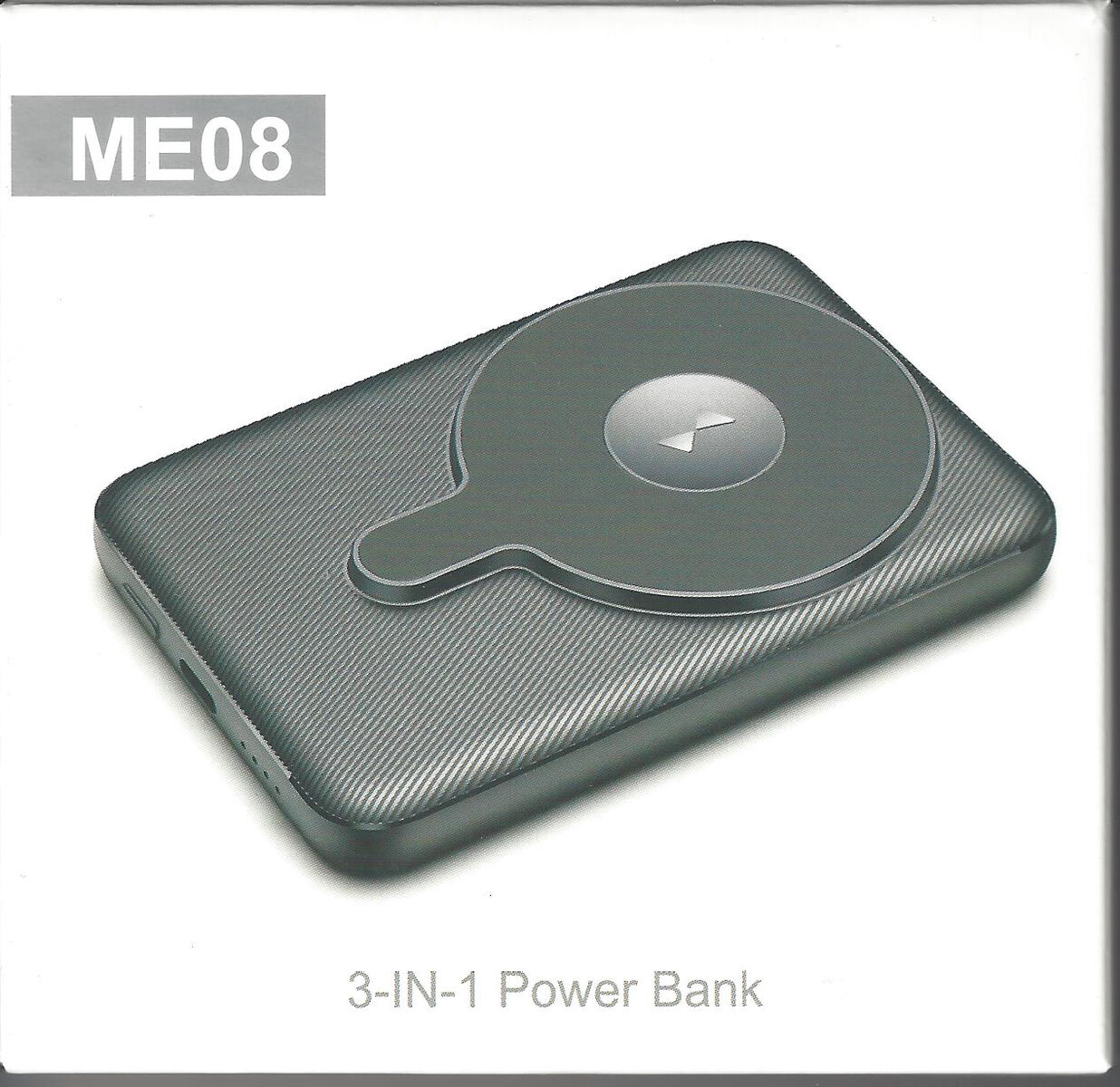 Kurdene ME08 Magnetic Power Bank Battery Pack 5000mAh Wireless Charger