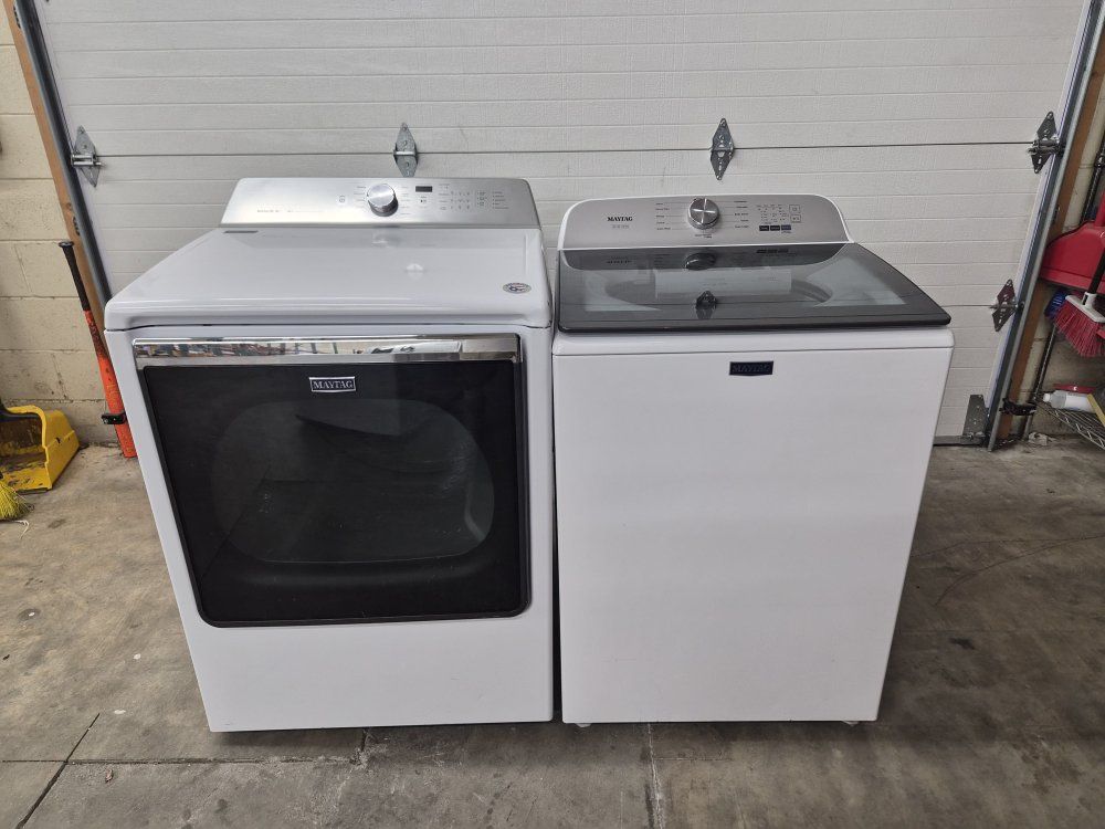 MAYTAG SET washing machine and  dryer, free delivery