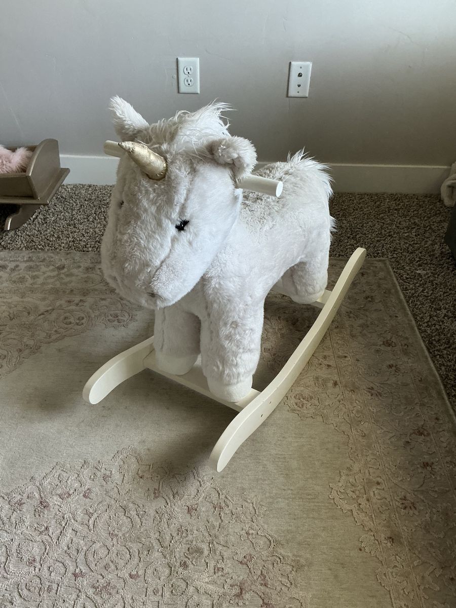 Pottery Barn Kids Unicorn Jumbo Rocker