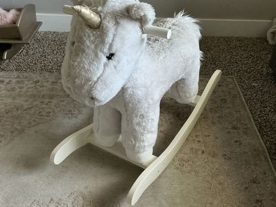 Pottery Barn Kids Unicorn Jumbo Rocker