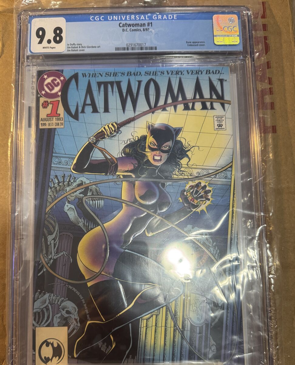 Catwoman #1 (1993) DC Comics CGC 9.8 Plus Issues 2-10