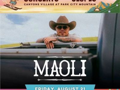 (2) Maoli tickets @ Park City Canyon Village 8/21 $45 each