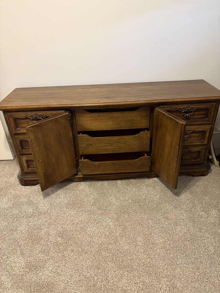 Dresser W/2 Mirrors  $75