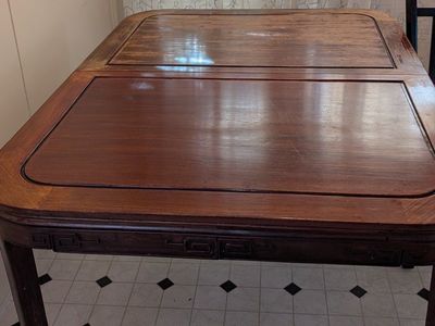 dining room table and chairs