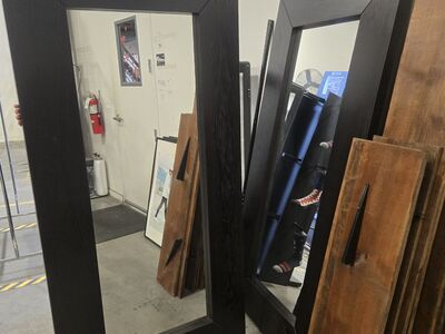 (will take best offer) Retail Furniture & Fixture Lot – Displays, Shelving, Racks, Mirrors, TV