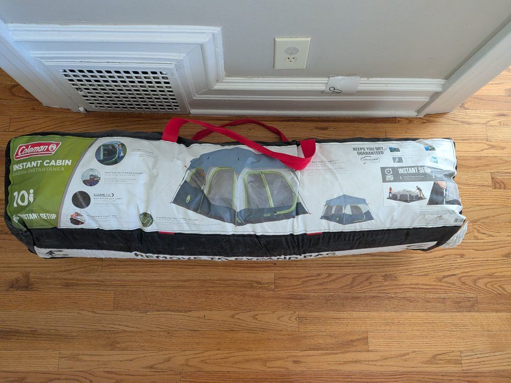 Coleman Instant Cabin 10 person tent