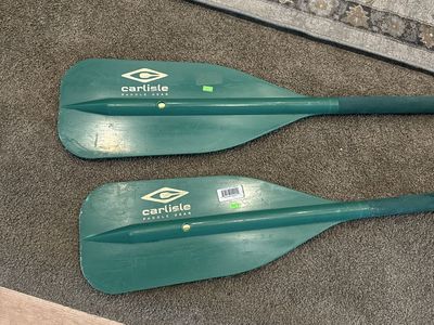 Carlisle Paddle Gear Green Canoe/Kayak Paddles (Pair)