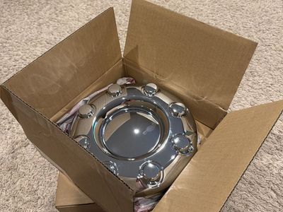 Chrome Center Cap for Truck Wheels - New in Box