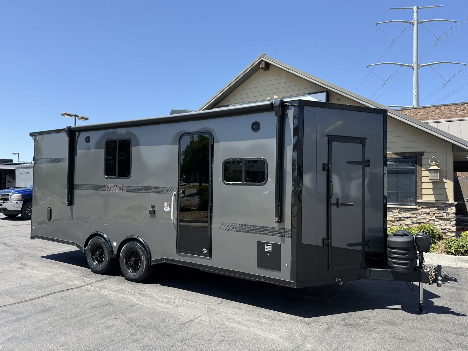 Stealth Nomad 20FK 8.5x20 Toy Hauler Travel Trailer Bumper Pull RV Camper