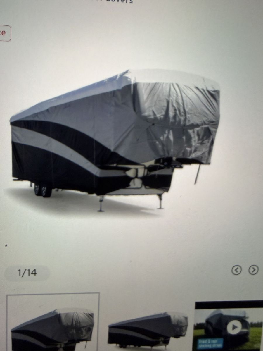 Camco fifth wheel cover