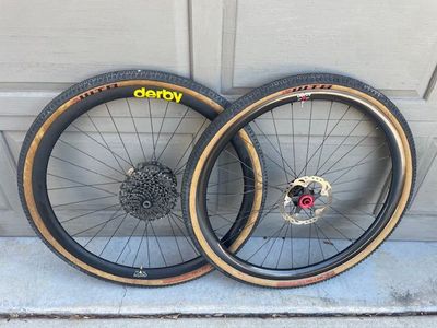 Carbon wheelsets (ENVE, Derby, Ibis, Roval, Reynolds, WR1, Cannondale)