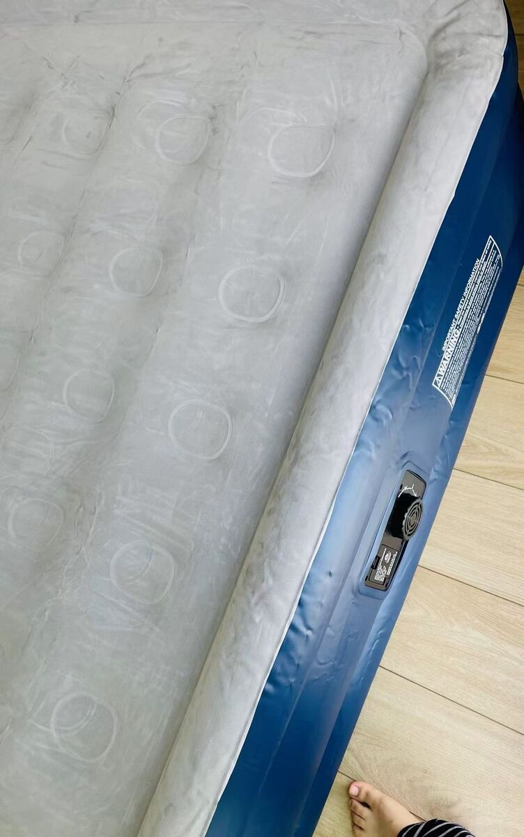 New in box Queen Air Mattress with Built in Pump