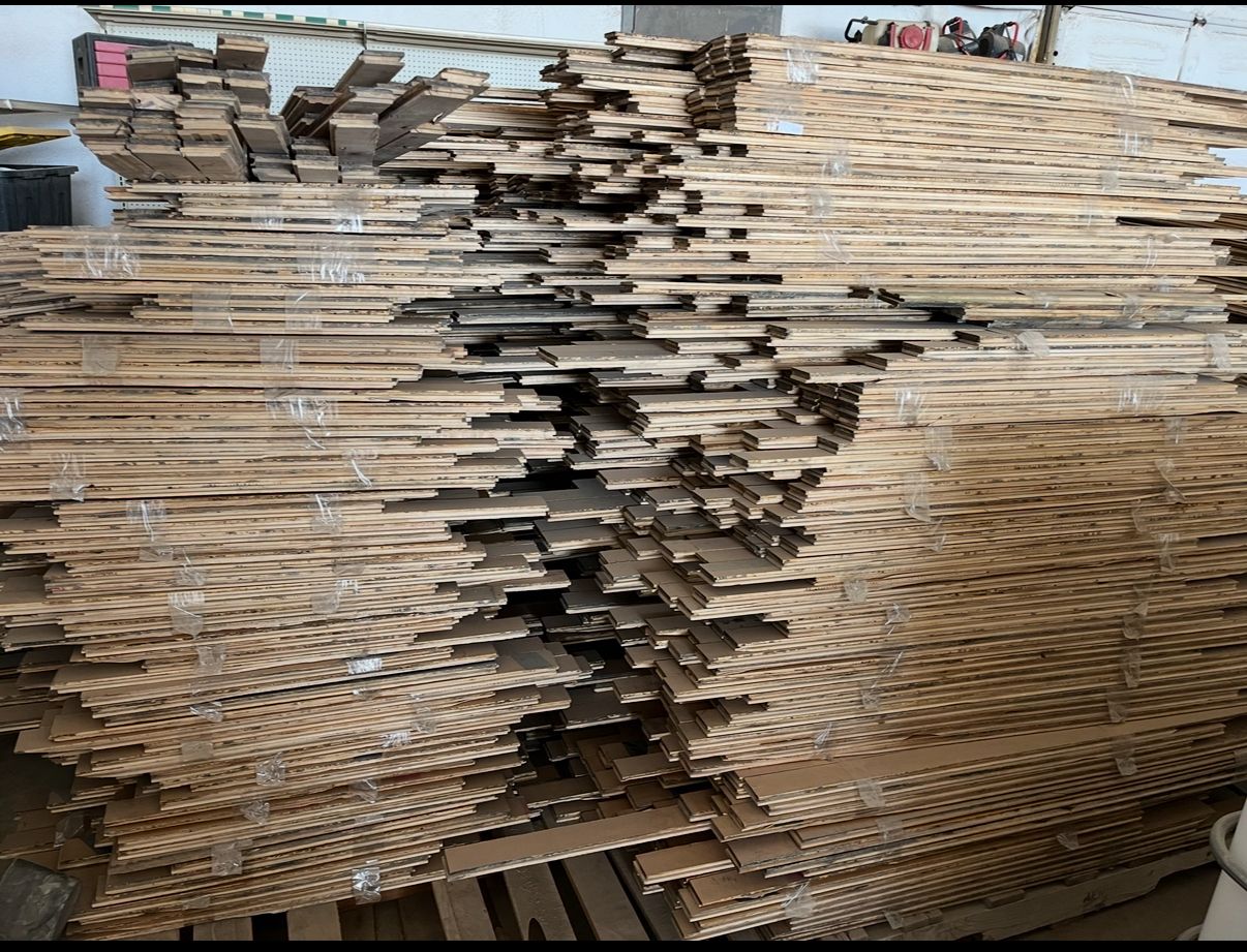 Maple hardwood flooring