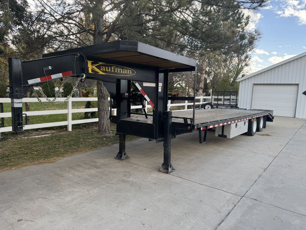 Kauffman Gooseneck Equipment Trailer