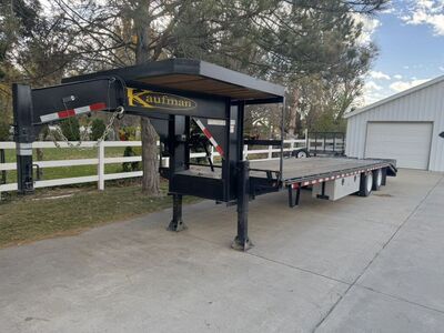 Kauffman Gooseneck Equipment Trailer