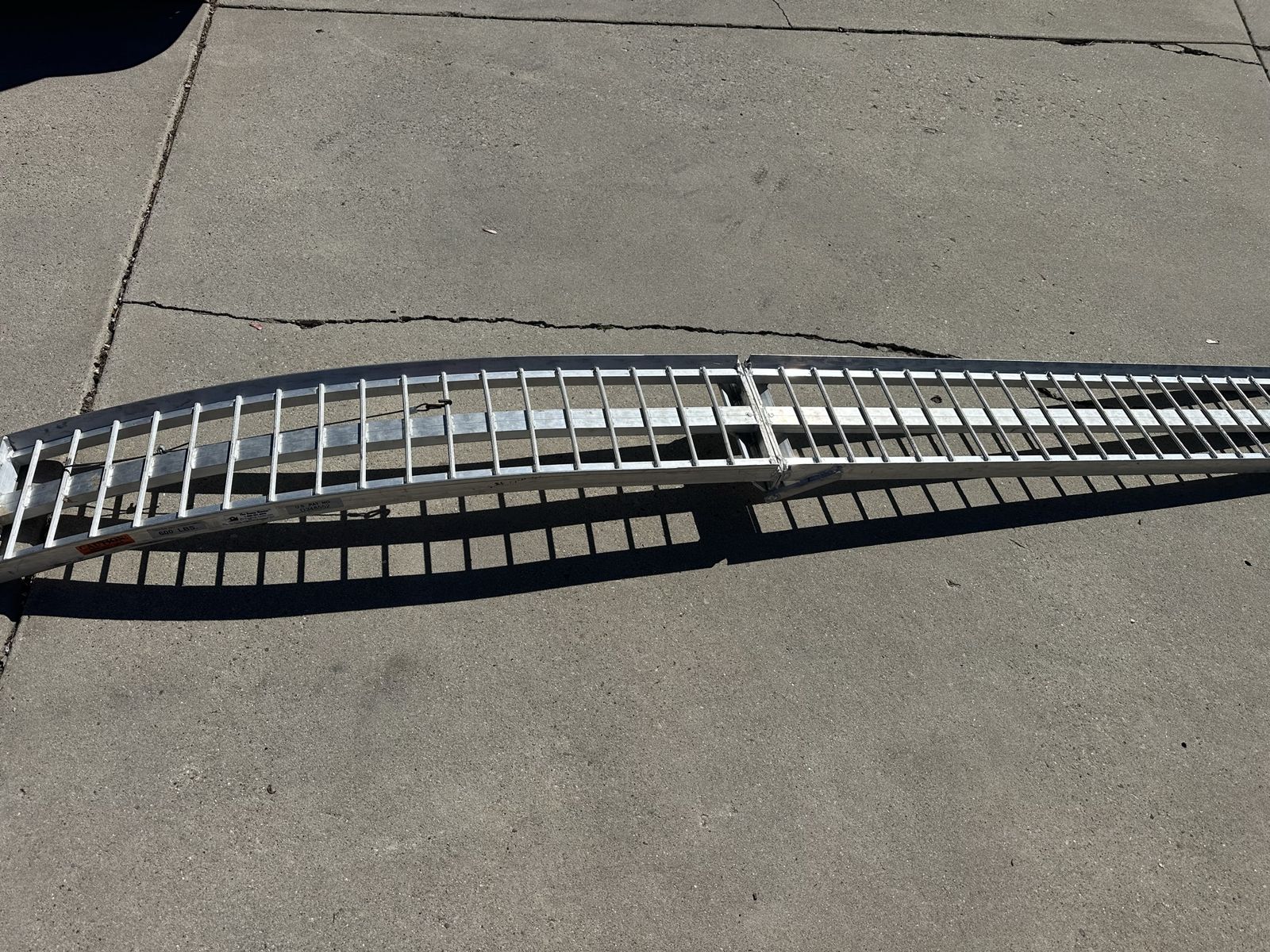 Aluminum Folding Loading Ramp