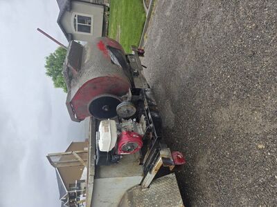 Curbing machine & Trailer