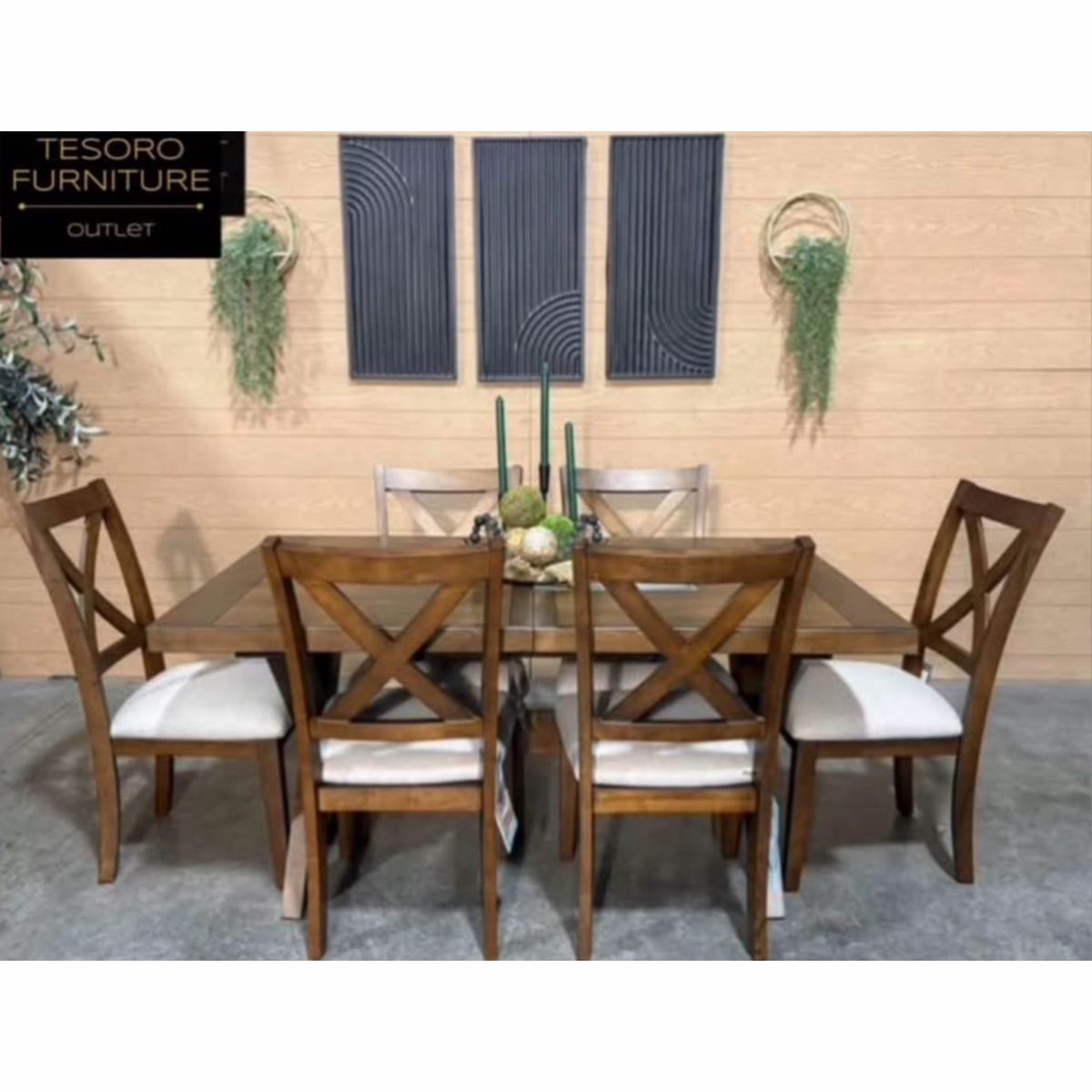 LATHAN MODERN DINING SET WE OFFER DELIVERY