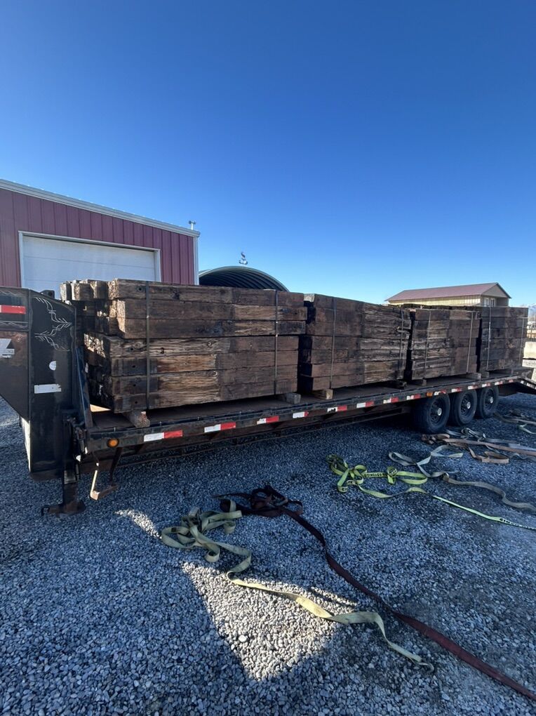Pressure treated landscape timbers