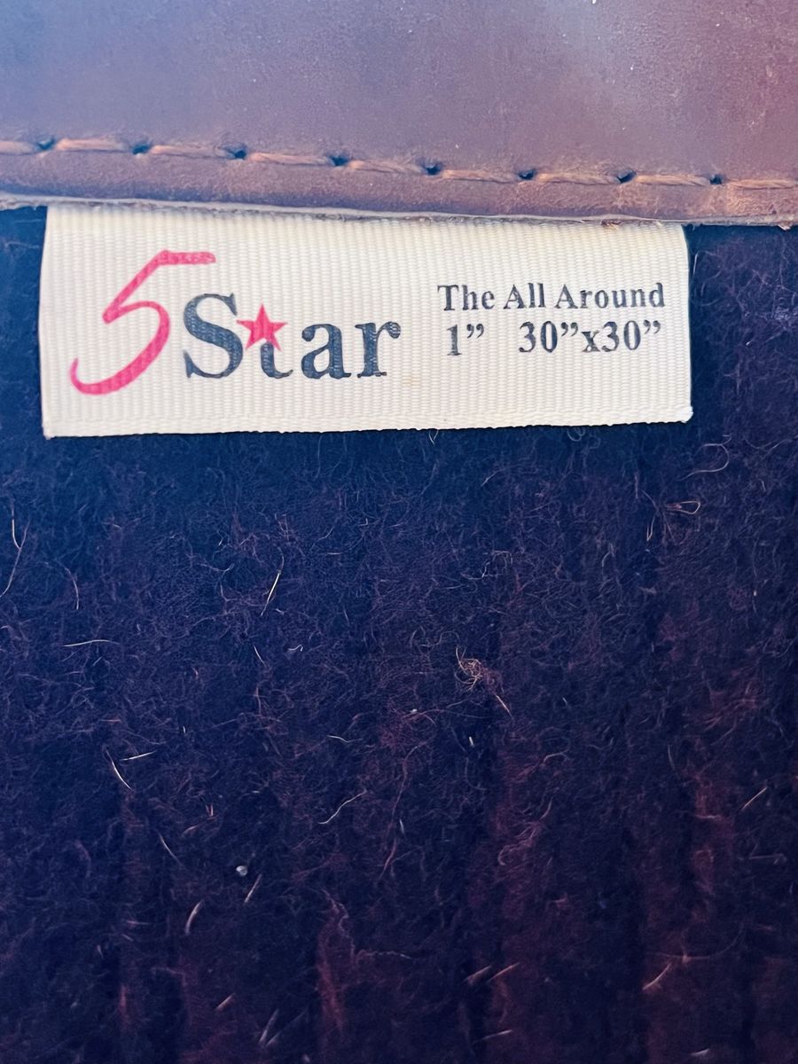 5 Star Saddle Pad