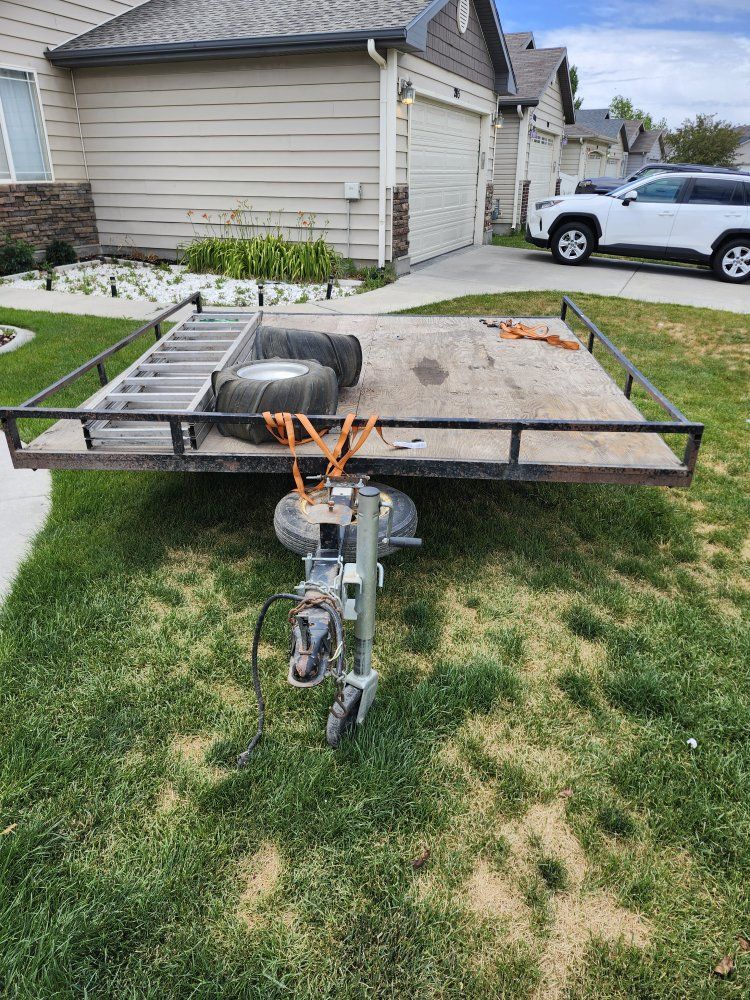 Atv and Trailer
