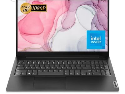 Lenovo V15 G2 15.6" FHD Laptop - Intel Processor - Dark Grey
