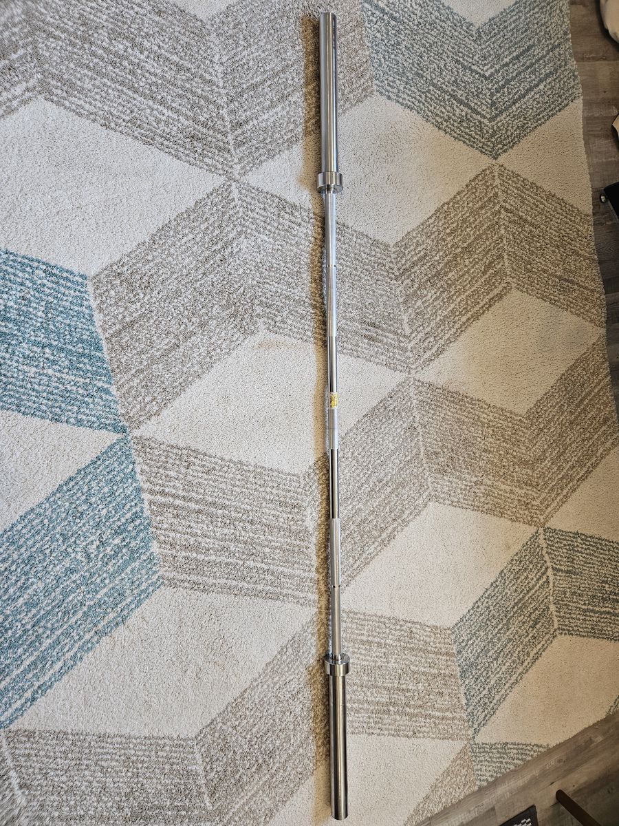 7 FT Olympic barbell, new and unused
