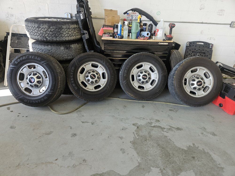 LT 245/75R17 any chevy or gmc  8x180 2500