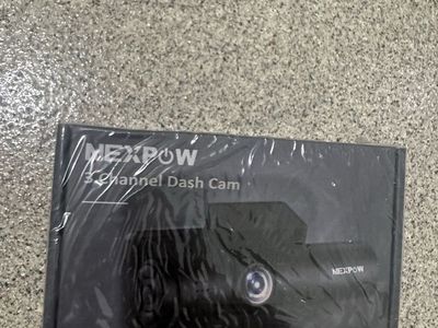 Nex Pow 3 Channel Dash Cam