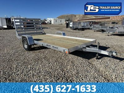 7x14 Bear Track BTU-W Aluminum Utility Trailer - 3.5K GVWR -