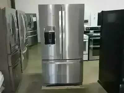 NEW WHIRLPOOL 27 C FT STAINLESS FRENCH DOOR