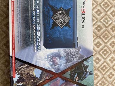 New 3ds XL monster hunter generations special
