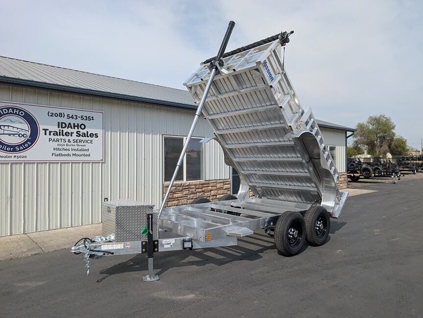 2026 Mission Trailers MODP 6x12x16' Telescopic Aluminum Dump Trailer 10K