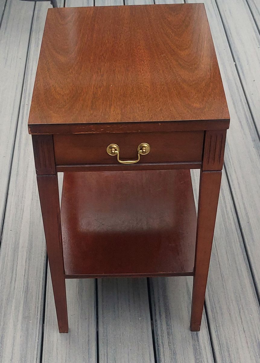 Vintage Mersman Mahogany End Table