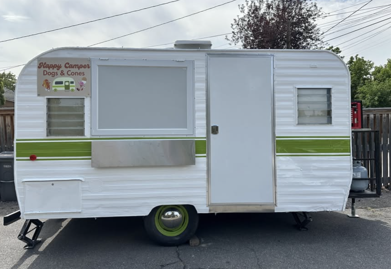Turnkey Vintage Ice Cream & Gourmet Hot Dog Trailer
