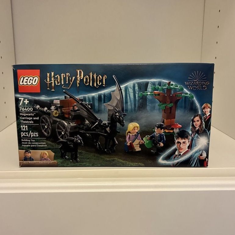 LEGO Harry Potter 76400 Thestral Carriage & Hagrid's Encounter Set - 121 Pieces, Ages 7+