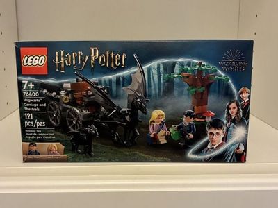 LEGO Harry Potter 76400 Thestral Carriage & Hagrid's Encounter Set - 121 Pieces, Ages 7+