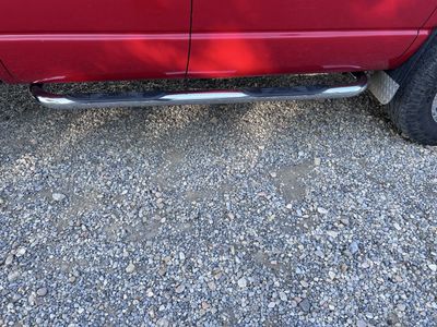 Westin chrome truck running board