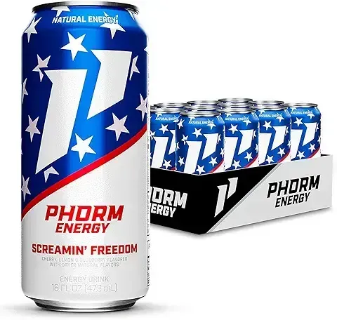 PHORM ENERGY DRINK - SCREAMIN' FREEDOM