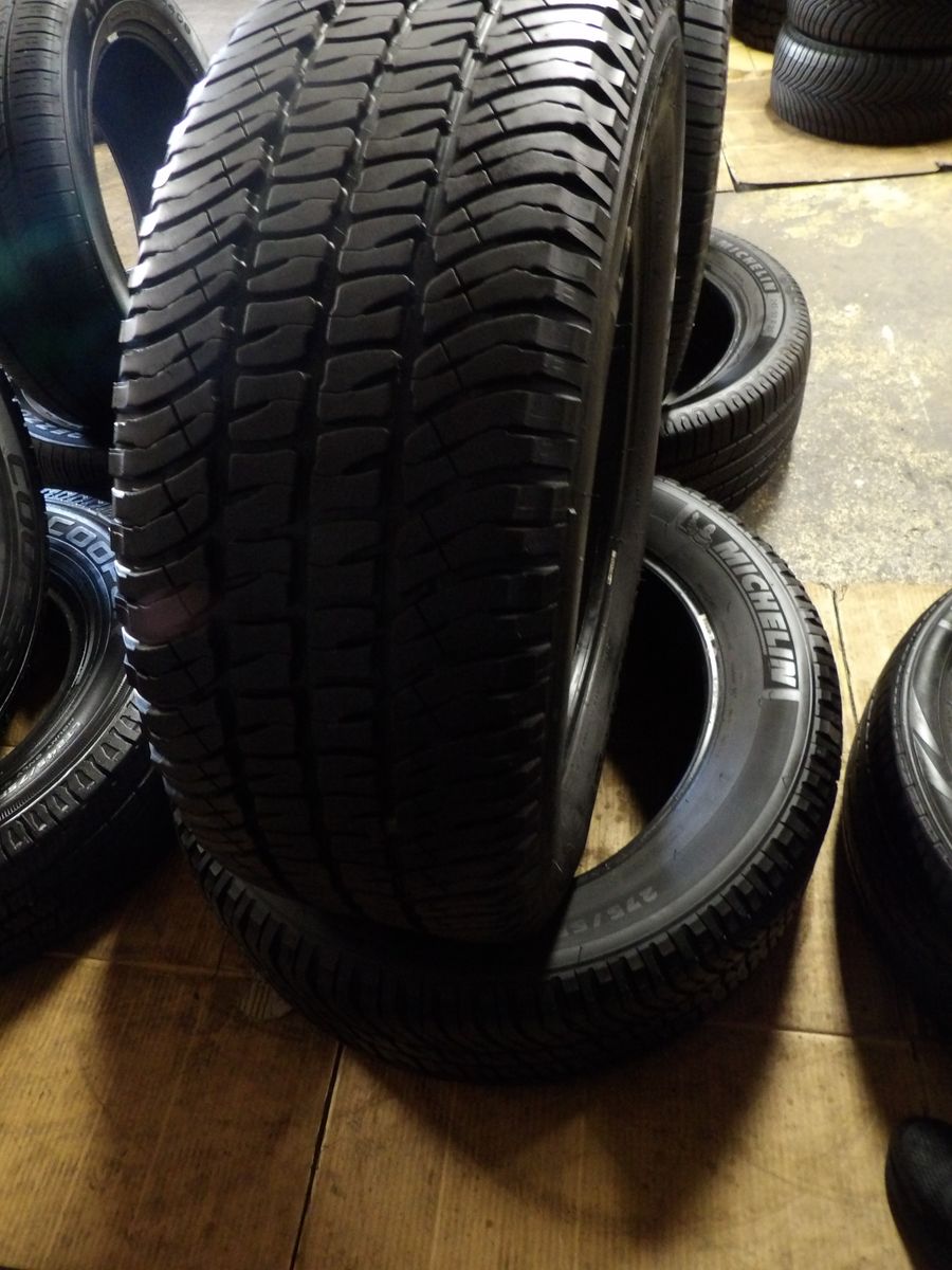 275/55R20 MICHELIN LTX A/T 2 PAIR OF TWO USED TIRES 