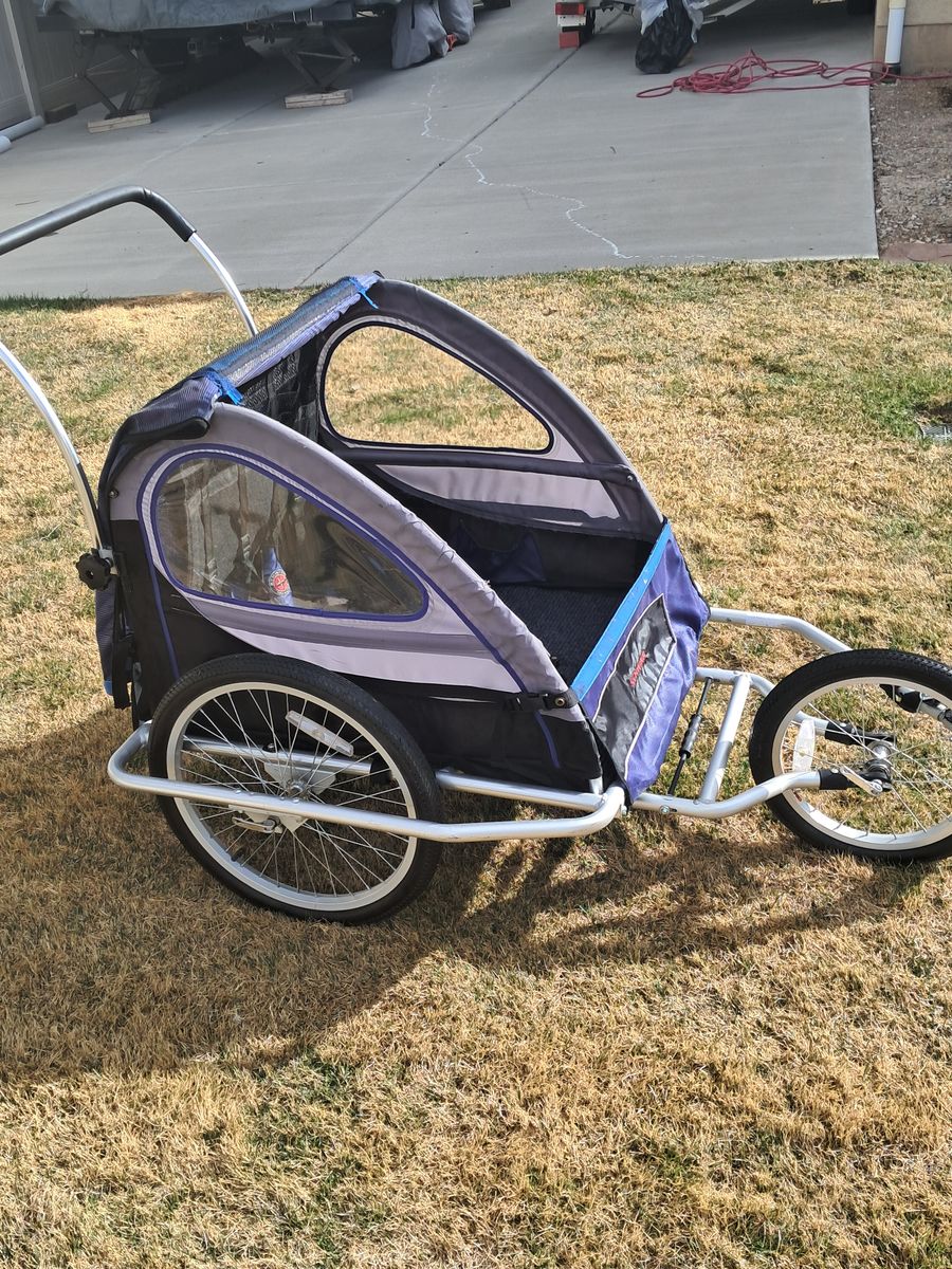 Schwinn double bike trailer/stroller