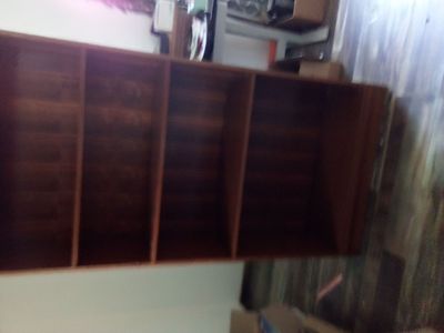 Wooden Bookcase / Storage Shelf Unit - 5 Compartments
