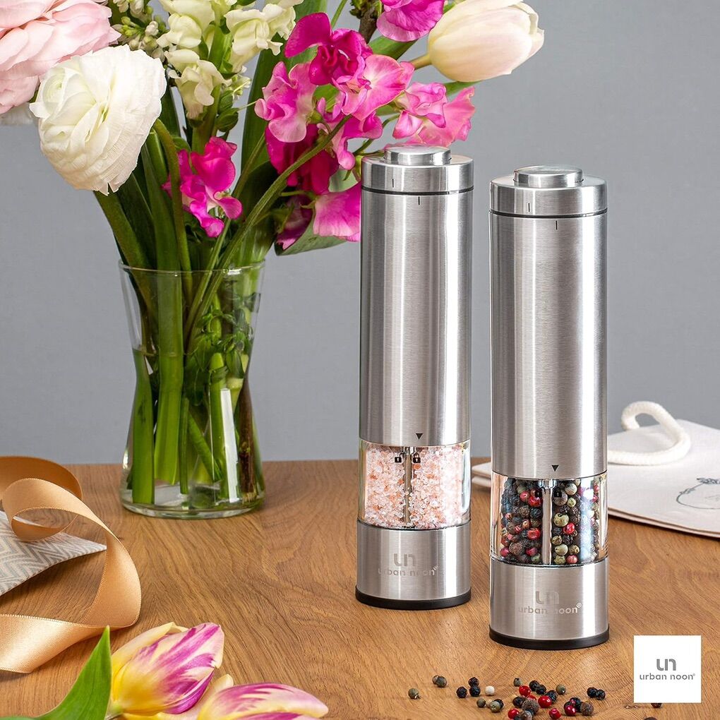 urban noon Electric Salt and Pepper Grinder Set