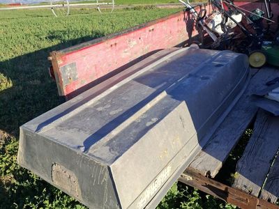 Aluminum Small Fishing Boat - Perfect for Lakes and Ponds