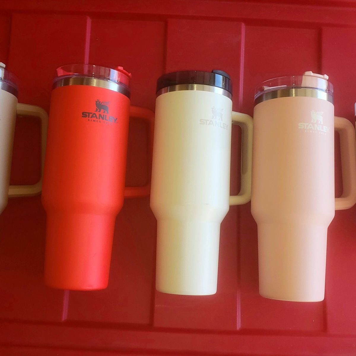 5 Nice Stanley 40 Oz. and 20 Oz.Mugs